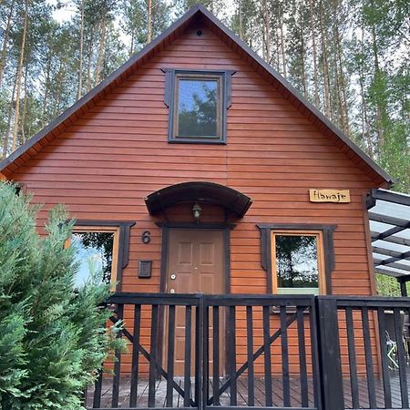 Domek Caloroczny Hawaje Nad Jeziorem Kazub Cieciorka Экстерьер фото