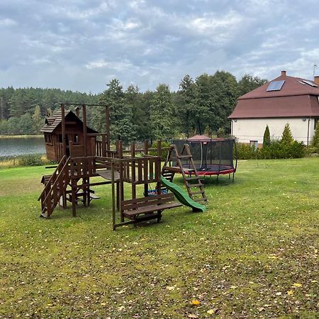 Domek Caloroczny Hawaje Nad Jeziorem Kazub Cieciorka Экстерьер фото