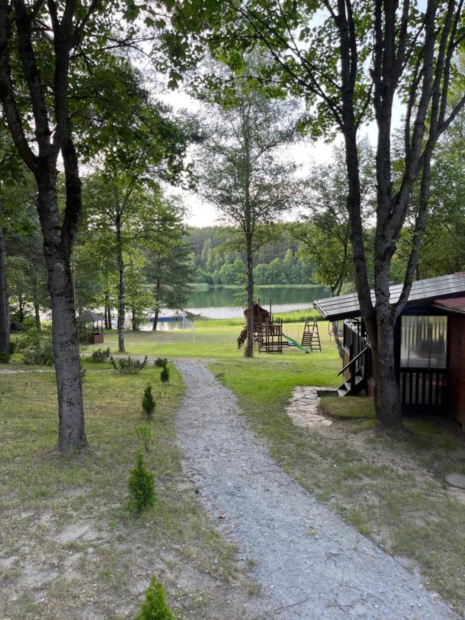 Domek Caloroczny Hawaje Nad Jeziorem Kazub Cieciorka Экстерьер фото