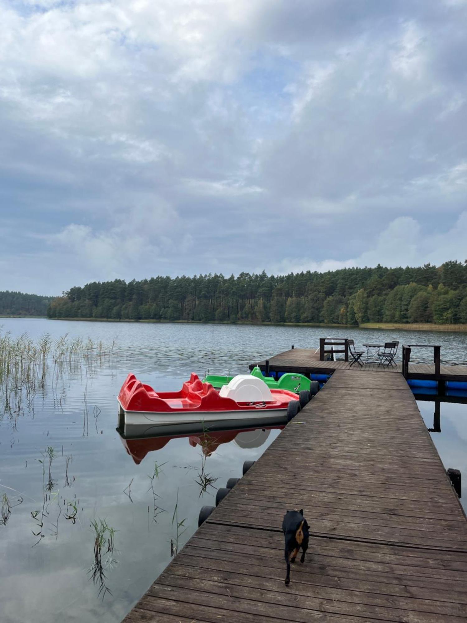 Domek Caloroczny Hawaje Nad Jeziorem Kazub Cieciorka Экстерьер фото