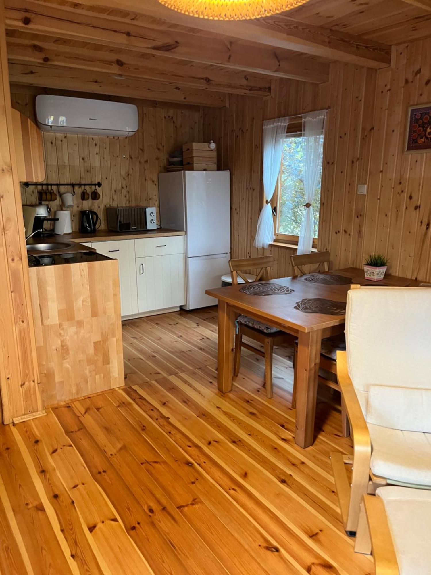 Domek Caloroczny Hawaje Nad Jeziorem Kazub Cieciorka Экстерьер фото