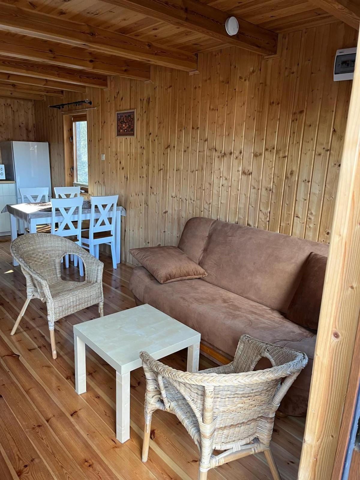 Domek Caloroczny Hawaje Nad Jeziorem Kazub Cieciorka Экстерьер фото